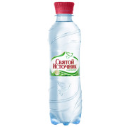 Святой источник вода с газом  0.5л*12шт